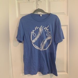 Baseball game day tshirt